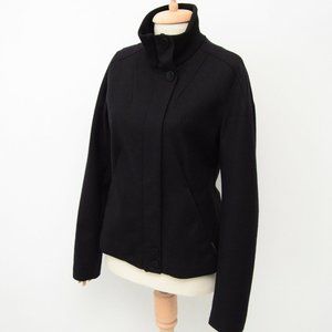 Rare Icebreaker  Fully Lined Wool Jacket Women with zipped pockets and butons
